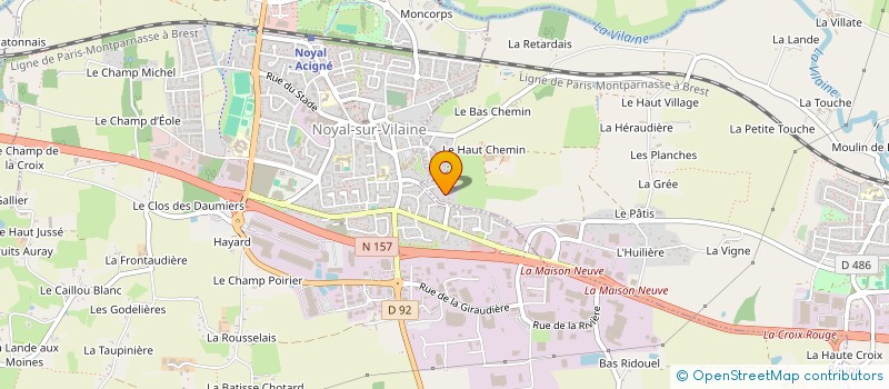 localisation de l'entreprise SCI ASML IMMOBILIER  BRECE