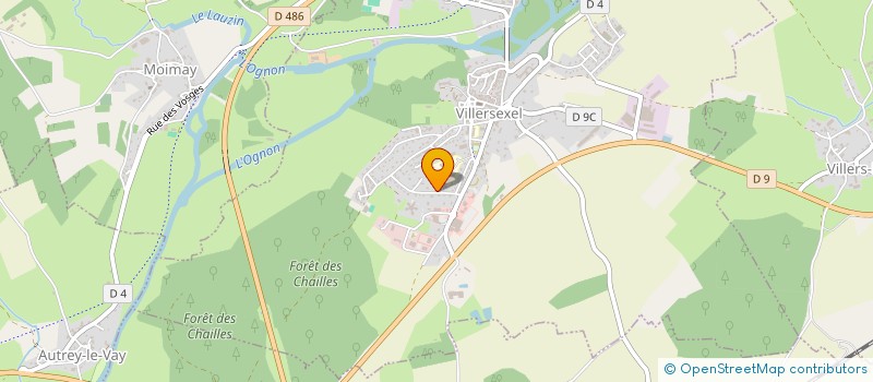 localisation de l'entreprise SCI ASNA à VILLERSEXEL