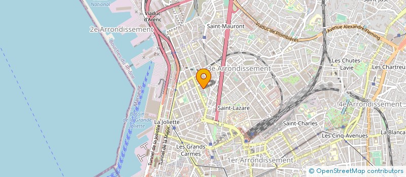 localisation de l'entreprise SCI ASNA  MARSEILLE