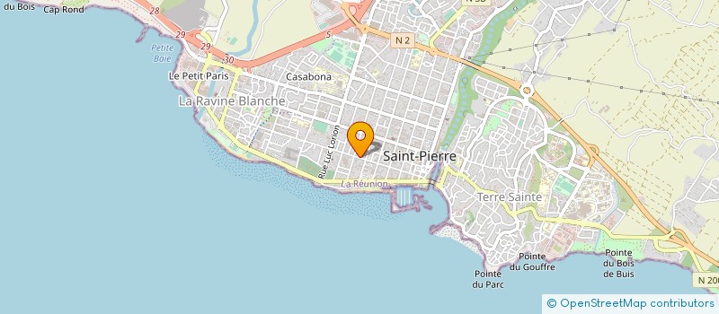 localisation de l'entreprise SCI ASNAFA à SAINT-PIERRE