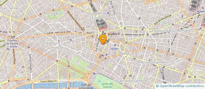 localisation de l'entreprise SCI ASNIERES MAGENTA  PARIS