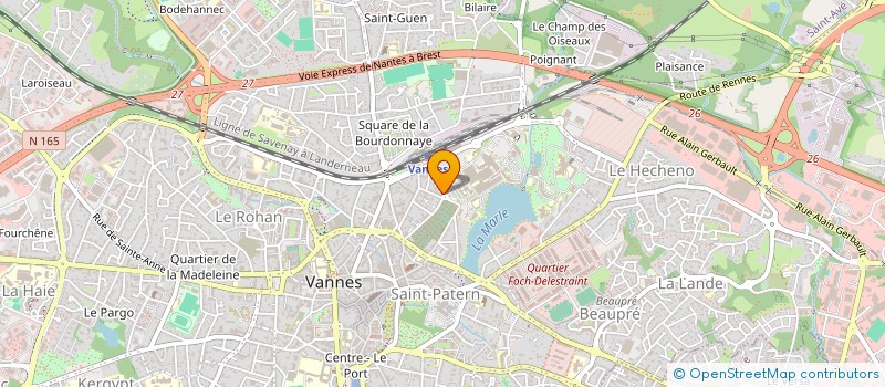 localisation de l'entreprise SCI ASNJ à VANNES