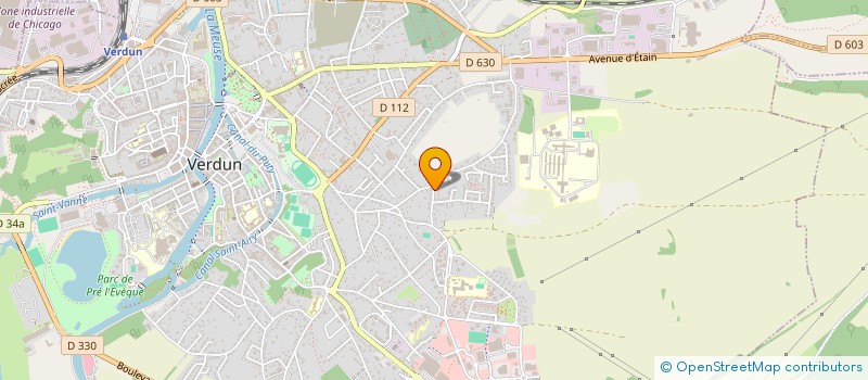 localisation de l'entreprise SCI ASNM à VERDUN