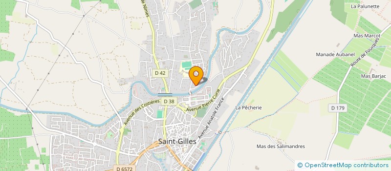 localisation de l'entreprise SCI ASO à SAINT-GILLES