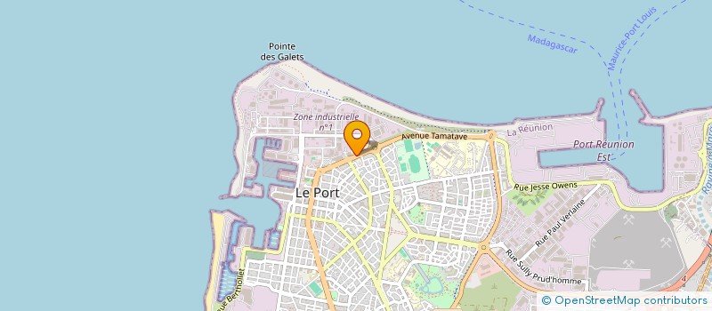 localisation de l'entreprise SCI ASP à LE PORT