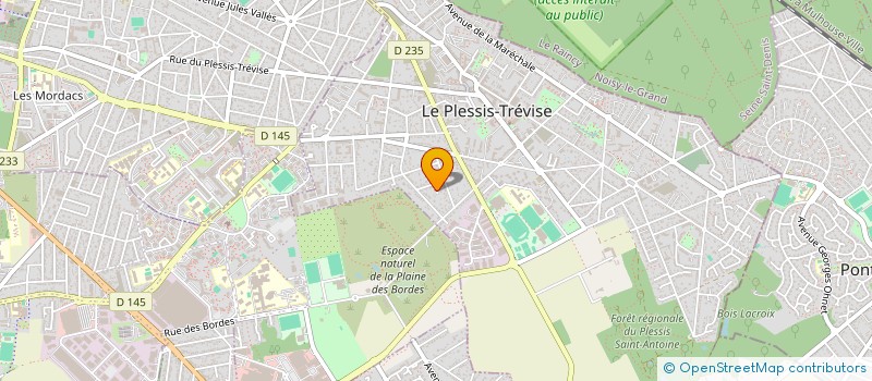 localisation de l'entreprise SCI ASP  LE PLESSIS-TREVISE