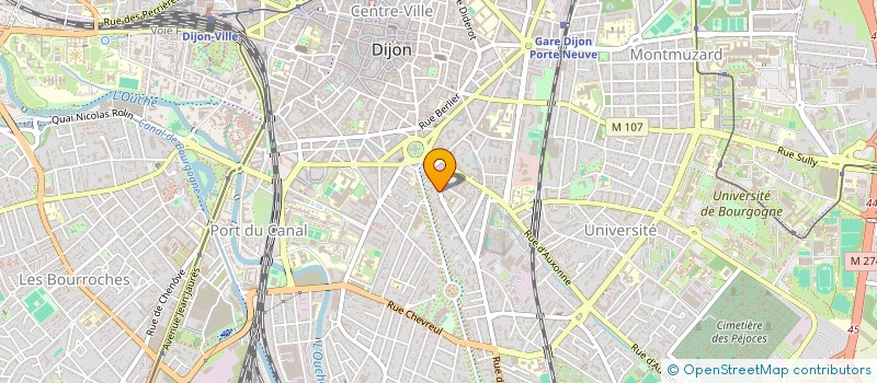 localisation de l'entreprise SCI ASP à DIJON