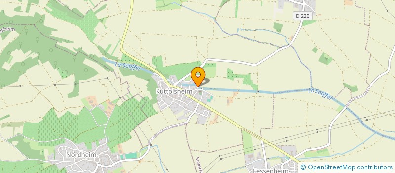 localisation de l'entreprise SCI ASPACH PAYS DE THANN  KUTTOLSHEIM