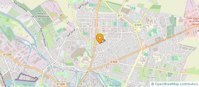 localisation de l'entreprise SCI ASPASIE à AMIENS