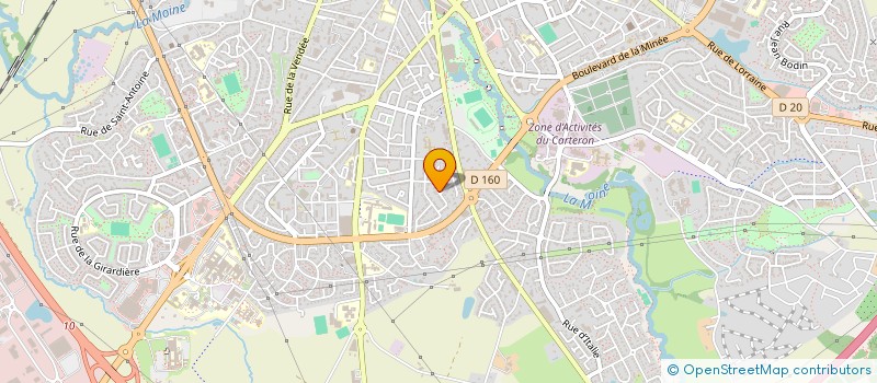 localisation de l'entreprise SCI ASPEF à CHOLET