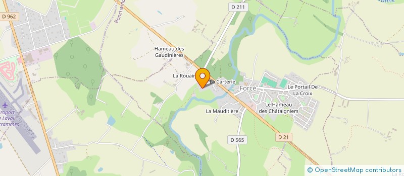 localisation de l'entreprise SCI ASPHINUEL  FORCE