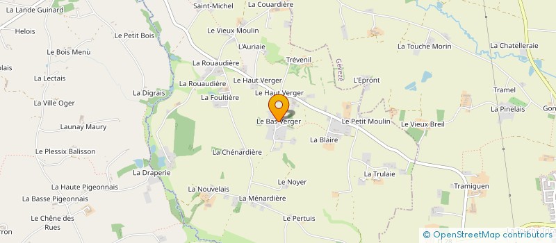 localisation de l'entreprise SCI ASRB  LANGAN