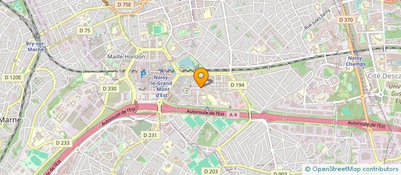 localisation de l'entreprise SCI ASS à NOISY-LE-GRAND