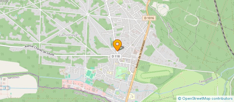 localisation de l'entreprise SCI ASS COBAN  LAMORLAYE