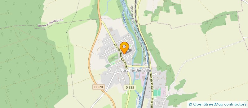 localisation de l'entreprise SCI ASS INVESTISSEMENTS à EURVILLE-BIENVILLE