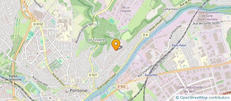 localisation de l'entreprise SCI ASSALE  PONTOISE