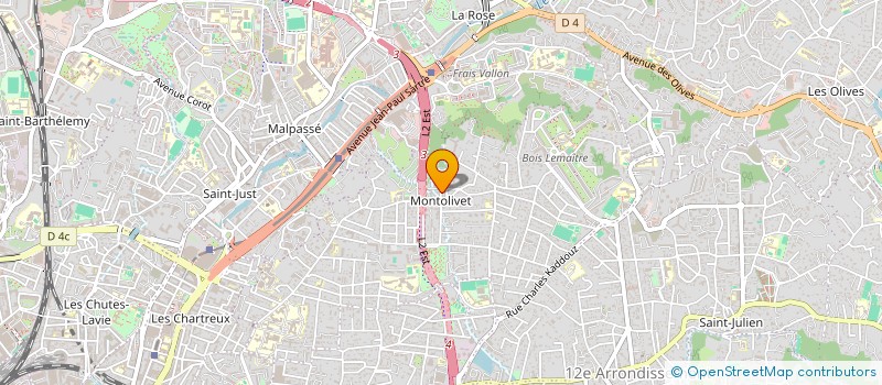 localisation de l'entreprise SCI ASSANTE FERRUCCI PAULHIAC à MARSEILLE