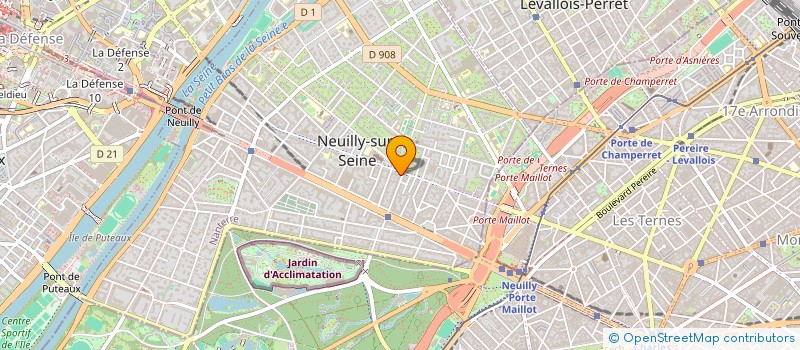 localisation de l'entreprise SCI ASSARAF SAINT-PAUL à NEUILLY-SUR-SEINE