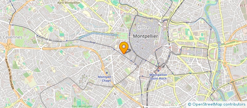 localisation de l'entreprise SCI ASSAS à MONTPELLIER