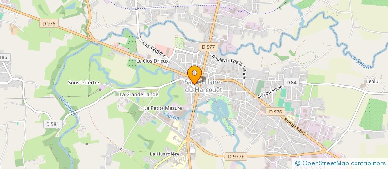 localisation de l'entreprise SCI ASSDELAM  SAINT-HILAIRE-DU-HARCOUET