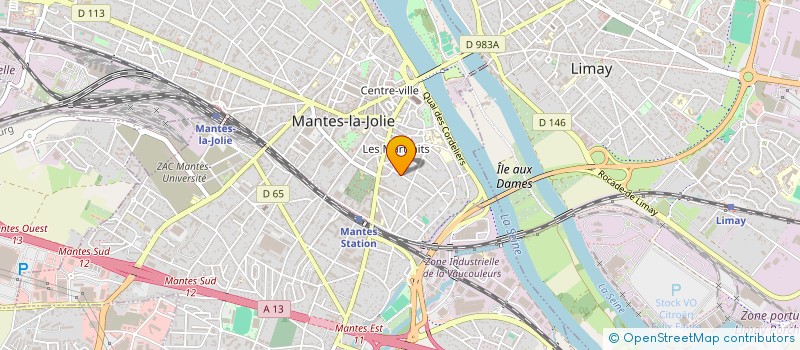 localisation de l'entreprise SCI ASSE  MANTES-LA-JOLIE