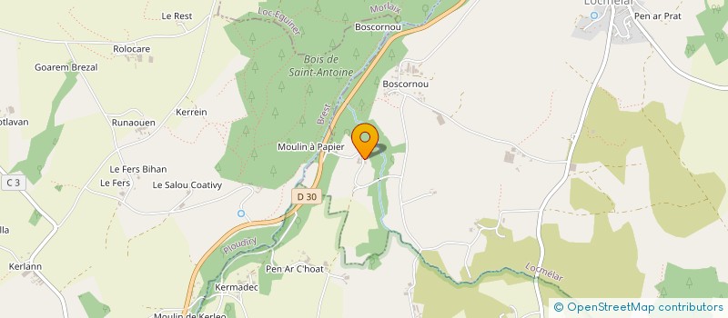 localisation de l'entreprise SCI ASSEB  LOCMELAR