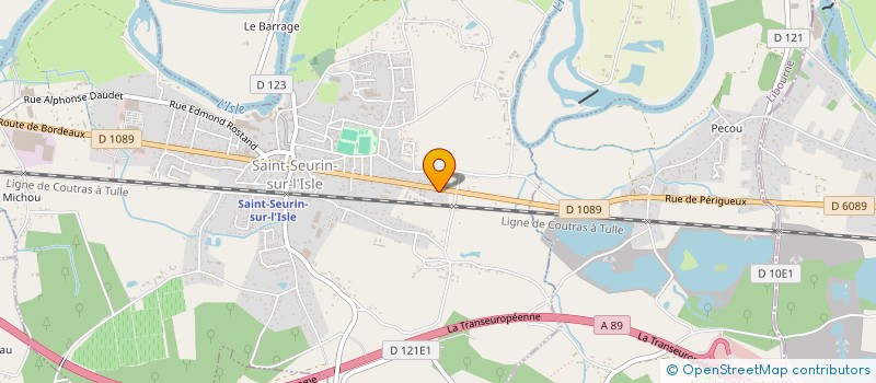 localisation de l'entreprise SCI ASSEEFF  SAINT-SEURIN-SUR-L'ISLE