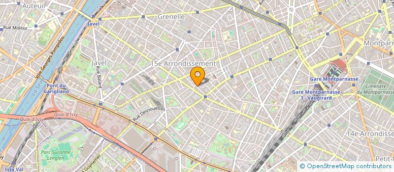 localisation de l'entreprise SCI ASSELIN VAUGIRARD  PARIS