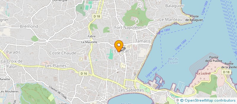 localisation de l'entreprise SCI ASSET 39 à LA SEYNE-SUR-MER