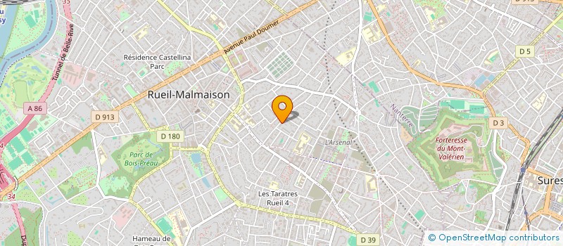 localisation de l'entreprise SCI ASSET INVEST à RUEIL-MALMAISON