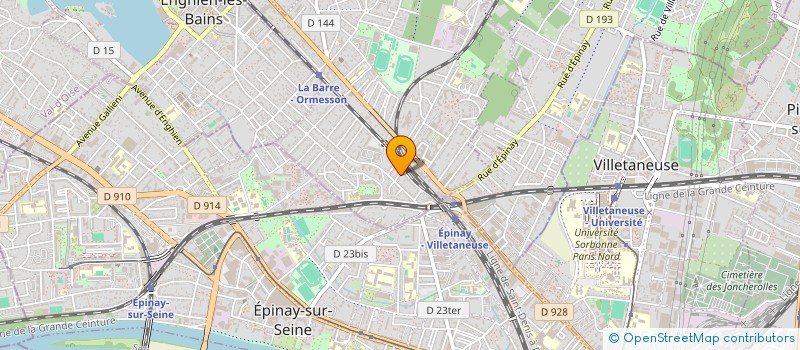 localisation de l'entreprise SCI ASSIA à DEUIL-LA-BARRE