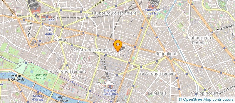 localisation de l'entreprise SCI ASSIA  PARIS