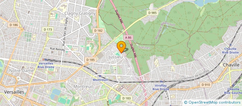 localisation de l'entreprise SCI ASSIBA DELMAS à VERSAILLES