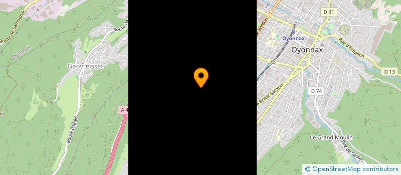 localisation de l'entreprise SCI ASSIDUIS à OYONNAX