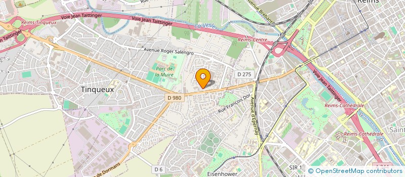 localisation de l'entreprise SCI ASSIETTE CHAMPENOISE  TINQUEUX