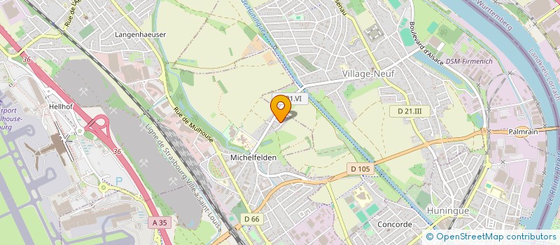 localisation de l'entreprise SCI ASSILAH  SAINT-LOUIS