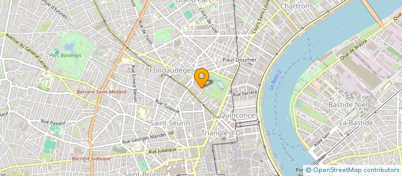 localisation de l'entreprise SCI ASSINCO.B.  BORDEAUX