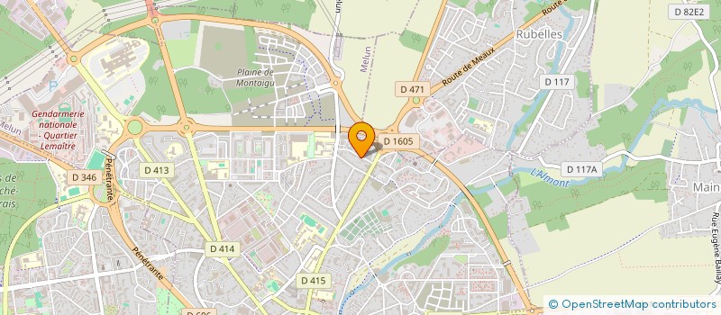 localisation de l'entreprise SCI ASSINIE à MELUN