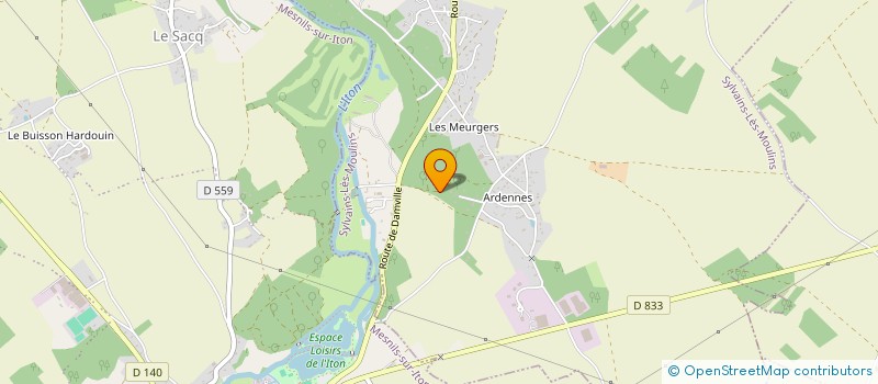 localisation de l'entreprise SCI ASSISTANCE ROUTIERE TRISTAN  SYLVAINS-LES-MOULINS