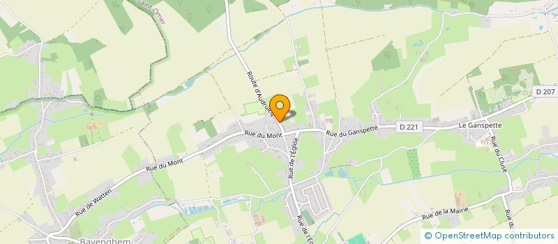 localisation de l'entreprise SCI ASSO  EPERLECQUES