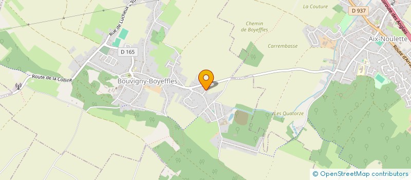 localisation de l'entreprise SCI ASSOCIES GUFFROY & CLAESSENS  BOUVIGNY-BOYEFFLES