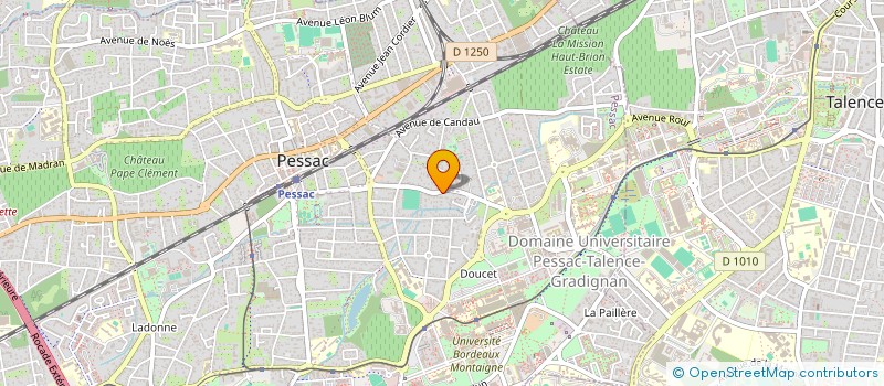 localisation de l'entreprise SCI ASSOCIES NOT  PESSAC