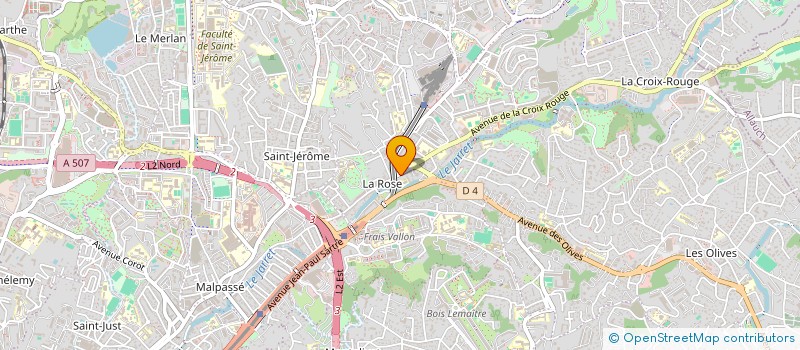 localisation de l'entreprise SCI ASSOSS à MARSEILLE