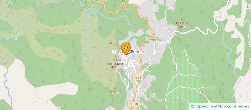 localisation de l'entreprise SCI ASSOUSTA à LA GARDE-FREINET