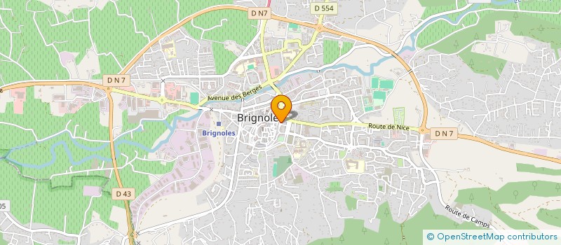 localisation de l'entreprise SCI ASSUMAX à BRIGNOLES