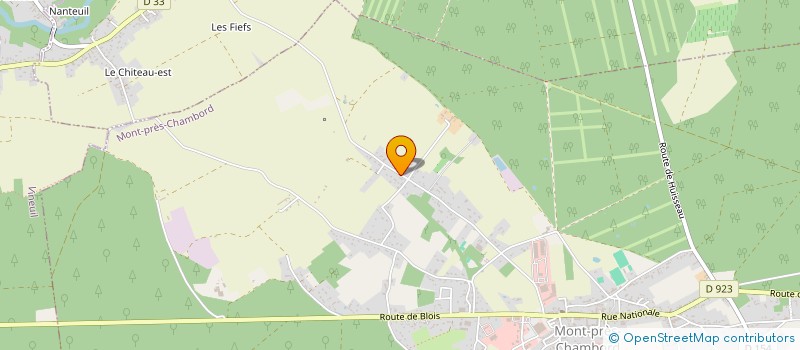 localisation de l'entreprise SCI ASSUR  MONT-PRES-CHAMBORD