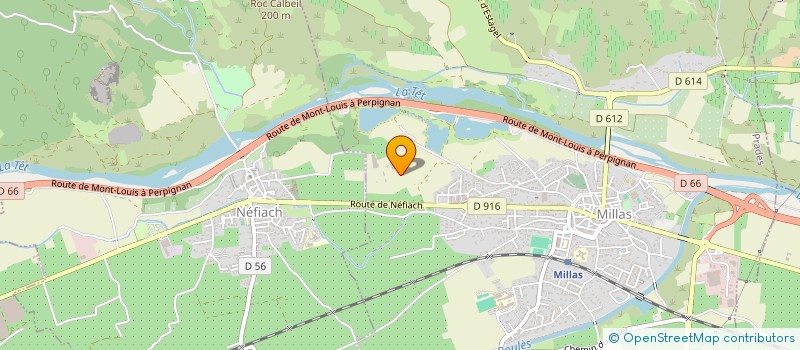 localisation de l'entreprise SCI ASSUR  MILLAS