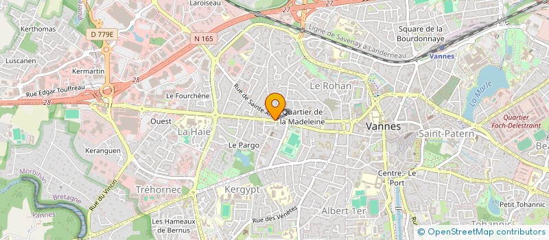 localisation de l'entreprise SCI ASSUR à VANNES