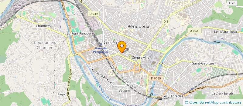 localisation de l'entreprise SCI ASSUR à PERIGUEUX