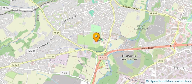 localisation de l'entreprise SCI ASSUR SAINT-CYPRIEN  PIBRAC